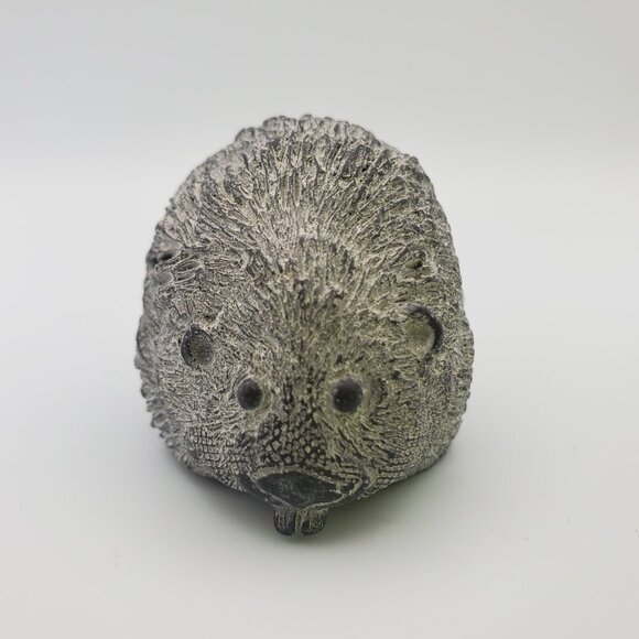 OMG So Cute! Vtg Handmade Soapstone BEAVER Figurine Sculpture Detailed Grey Fur - Picture 7 of 8